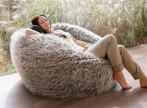 Faux Fur Beanbags 